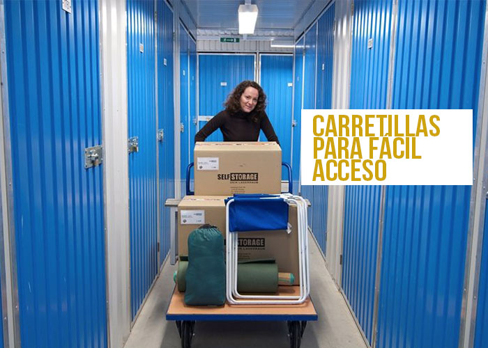 Carretillas Carretillas de carga para fácil acceso